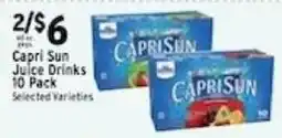 Met Foodmarkets Capri Sun Juice Drinks offer