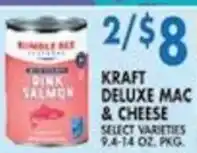 Associated Kraft deluxe mac & cheese offer