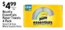 Met Foodmarkets Bounty Essentials Paper Towels offer
