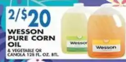 Associated Wesson pure corn oil offer