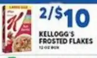 Associated Kellogg's Frosted Flakes offer
