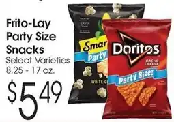 Family Fare Frito-Lay Party Size Snacks offer