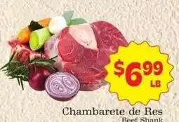 Supermercado Nuestra Familia Beef Shank offer