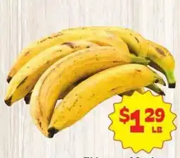 Supermercado Nuestra Familia Bananas offer