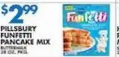 Associated Pillsbury Funfetti Pancake Mix offer