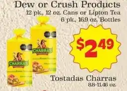 Supermercado Nuestra Familia Tostadas Charras offer