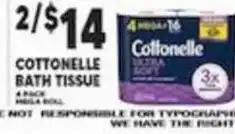 Associated Cottonelle bath tissue offer