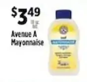 Pioneer Supermarkets Avenue A Mayonnaise offer