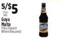 Pioneer Supermarkets Goya Malta offer