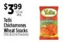 Pioneer Supermarkets Totis Chicharrones Wheat Snacks offer