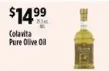 Pioneer Supermarkets Colavita pure olive oil offer