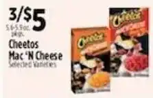 Pioneer Supermarkets Cheetos Mac 'N Cheese offer