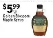 Met Foodmarkets Golden Blossom Maple Syrup offer