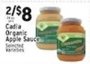 Met Foodmarkets Cadia Organic Apple Sauce offer
