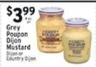 Met Foodmarkets Grey Poupon Dijon Mustard offer
