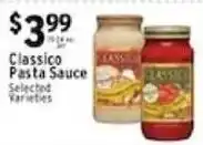 Met Foodmarkets Classico pasta sauce offer