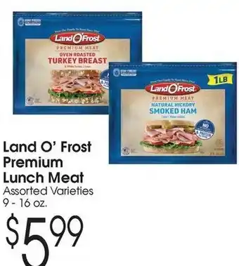 Family Fare Land O' Frost Premium Lunch Meat offer
