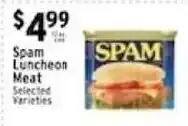 Met Foodmarkets Spam Luncheon Meat offer