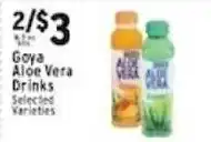 Met Foodmarkets Goya Aloe Vera Drinks offer