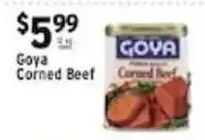 Met Foodmarkets Goya Corned Beef offer