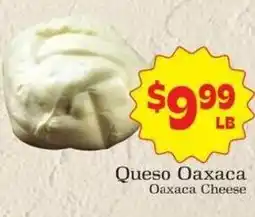 Supermercado Nuestra Familia Queso Oaxaca Oaxaca Cheese offer