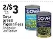 Met Foodmarkets Goya Green Pigeon Peas offer