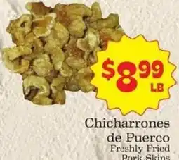 Supermercado Nuestra Familia Chicharrones de Puerco offer