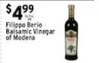 Met Foodmarkets Filippo Berio Balsamic Vinegar of Modena offer