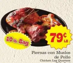 Supermercado Nuestra Familia Chicken Leg Quarters offer