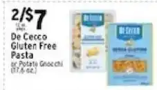 Met Foodmarkets De Cecco Gluten Free Pasta or Potato Gnocchi offer
