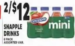 Associated Snapple drinks offer