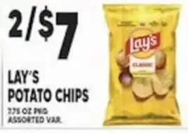 Associated Lay's potato chips offer