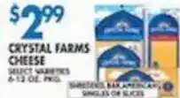 Associated Crystal Farms Cheese offer