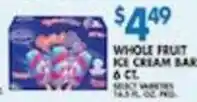 Associated Whole Fruit Ice Cream Bar offer