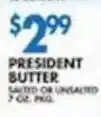 Associated President butter offer