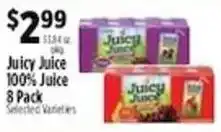 Pioneer Supermarkets Juicy Juice 100% Juice offer