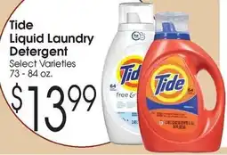 Family Fare Tide Liquid Laundry Detergent offer