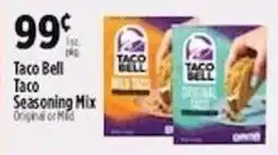 Pioneer Supermarkets Taco Bell Taco Seasoning Mix offer