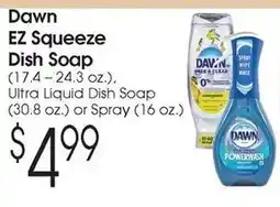 Family Fare Dawn EZ Squeeze Dish Soap offer