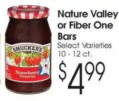 Family Fare Smuckers strawberry preserves offer