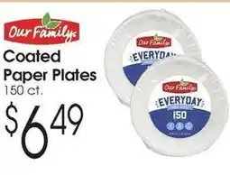 Family Fare Our Family Coated Paper Plates offer
