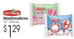 Family Fare Our Family marshmallows offer