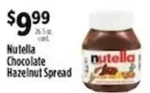 Pioneer Supermarkets Nutella Chocolate Hazelnut Spread offer