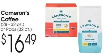 Family Fare Cameron's Coffee offer