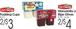 Family Fare Our Family Pudding Cups offer