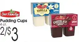 Family Fare Our Family Pudding Cups offer