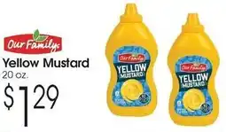 Family Fare Our Family Yellow Mustard offer
