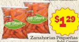 Supermercado Nuestra Familia Cara baby carrots offer