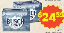 Supermercado Nuestra Familia Busch Light offer