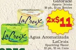 Supermercado Nuestra Familia LaCroix Agua Aromatizada offer